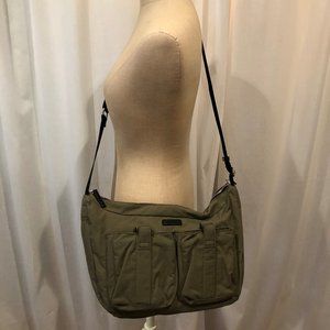 Y'saccs Water Proof Olive Green Utility Crossbody